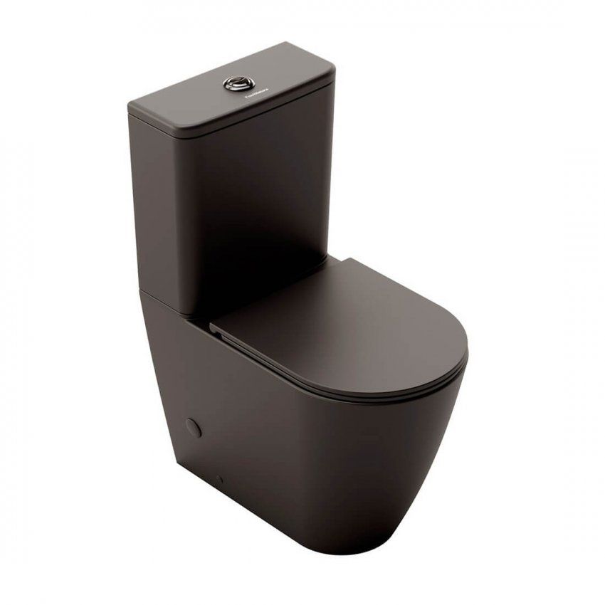 Inodoro Napoles negro mate
